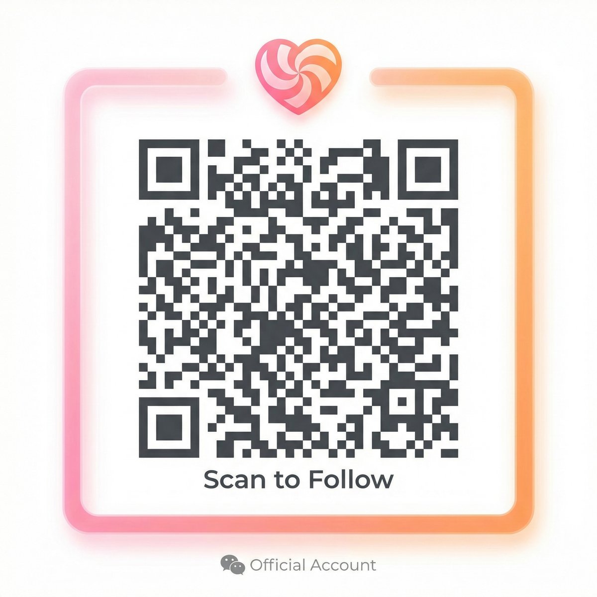黑丝公众号二维码